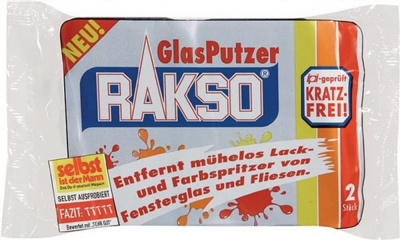  RAKSO GlasPutzer губка абразивная для стекла и плитки